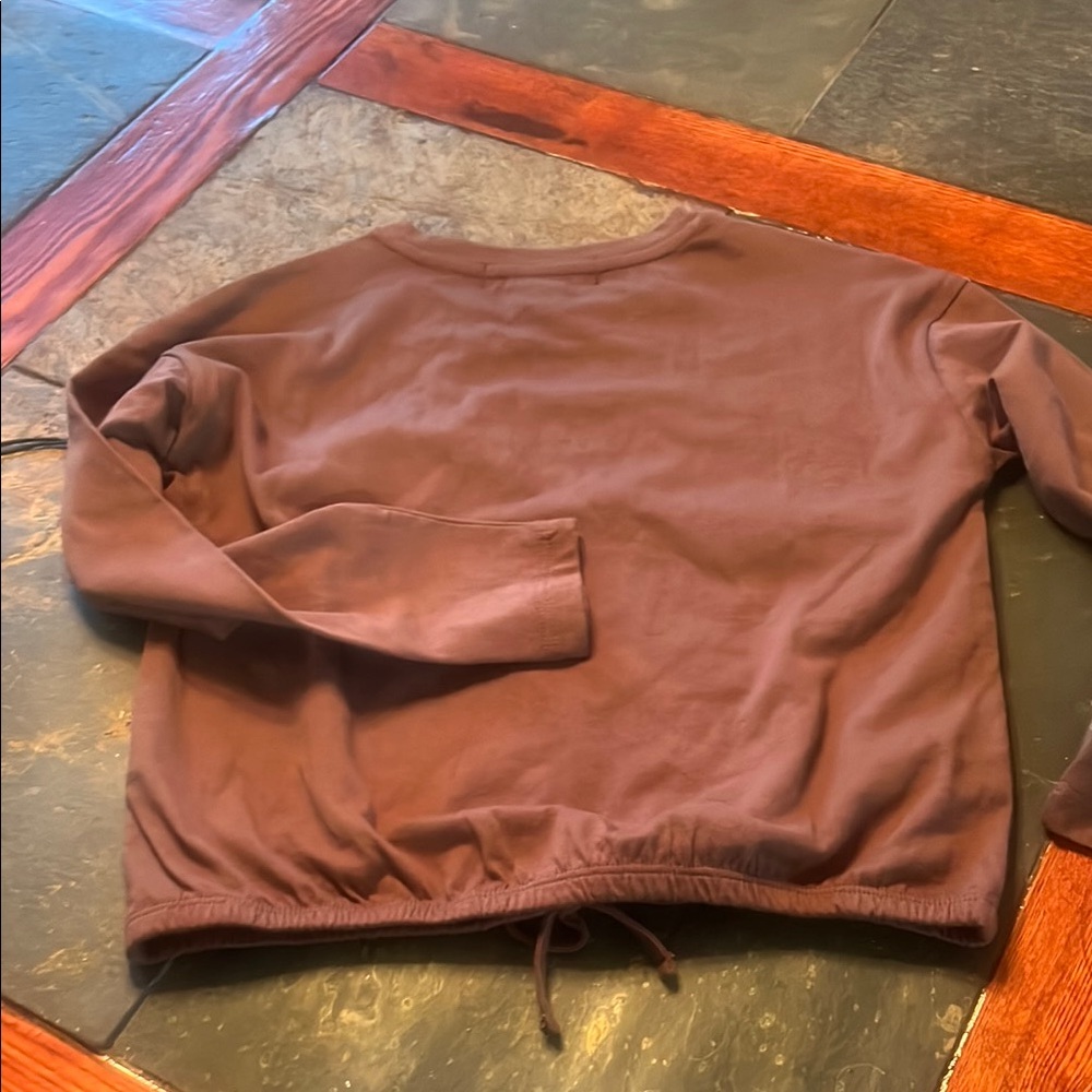 Rock & Roll Cowgirl Brown Long Sleeve Tee NWT size small - Picture 7 of 7